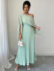 Shein Pliszírozott Maxi Ruha (M)