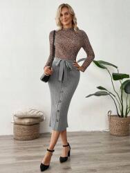 Emery Rose Kötött Pántos Szoknya (L)