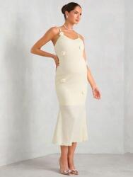 Shein Sárga Texturált Ruha (xs)