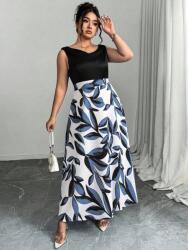 Shein Kétszínű Ruha Mintás (3XL)