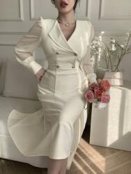 Dazy Ekrü MIDI Ruha Gombokkal (M)