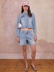 Shein Kék Farmer Rövidnadrág (29)