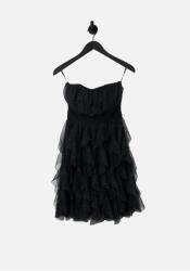  Cache Cache Fekete Bő Szabású Fényes Ruha (34) (124105)