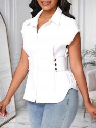 Shein Fehér Gombos Ing (XL) (587614)