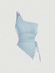 Shein Kék Aszimmetrikus Top (xs)