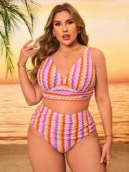 Shein Színes Kétrészes Mintás Ruha (3XL)