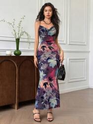 Shein Színes Mintás Ruha (M)