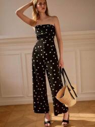 Shein Fekete Pöttyös Overál (M)