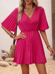 Shein Rózsaszín Fodros Overál (L)