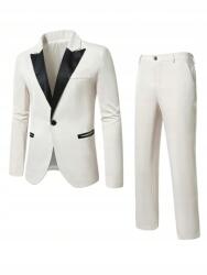 Shein Világos Öltöny Nadrág Blézer (3XL)