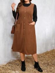 Shein Barna Ruha MIDI Zsebek (2XL)