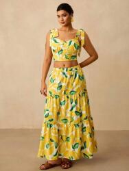 Shein Mintás Szoknya Felső Szett (1XL)