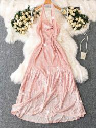 Shein Flitteres Nyitott Hátú Ruha (2XL)