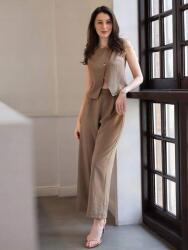 Emery Rose Barna Nadrág Felső Szett (XL)