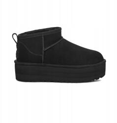 UGG Női cipő Ugg Classic Ultra Mini Platform 1135092-BLK fekete velúr 43
