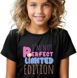 MALFINI Gyerek Póló Limited Edition Ajándék Nővérnek Fekete 146cm