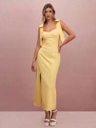 Shein Sárga Ruha Kivágás (L)
