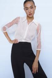 ZARA Áttetsző Pöttyös Ing (XXL) (430832)