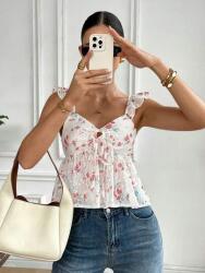 Shein Krémszínű Felső Minta (L)