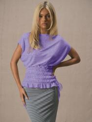 Shein Lila Melangy Blúz (s)