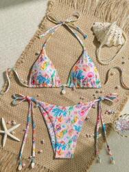 Shein Rózsaszín Fürdő Bikini Minta (xs)