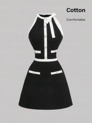 Shein Fekete Ujjatlan Ruha (0XL)