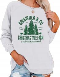 Shein Fehér Hímzett Pulóver (M)