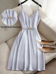 Shein Világos Lila Ruha Szatén (XL)