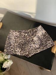 Shein Bézs Mintás Rövidnadrág (M)