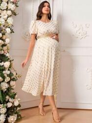 Shein MIDI Ruha Rövid Ujjú Mintás (L)