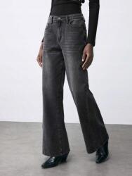 Shein Grafit Egyenes Farmernadrág (30)