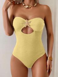 Shein Sárga Egyrészes Fürdőruha (L)