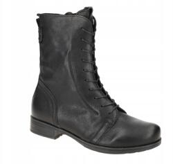 Think Think! Női Bőr Bakancs Fekete Magas 37, 5 J8F (3-000154)