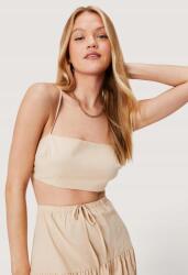 Nasty Gal Bézs Vállpántos Felső (40) (469197)