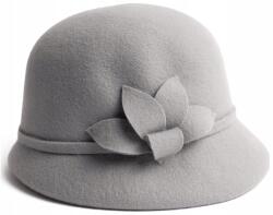 Szaleo Lucy elegáns filc kalap gyapjú, női, meleg Világos szürke