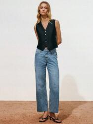 Shein Kék Egyenes Farmernadrág (27)