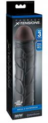 Pipedream Fantasy X-Tensions Péniszpárna 66% Nagyobb Pénisz +7.6cm Fekete (603912345735)