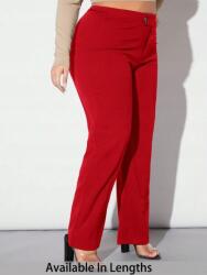 Shein Piros Magas Derekú Nadrág (0XL)