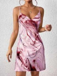 Shein Rózsaszín Ruha Mini Mintás (L)