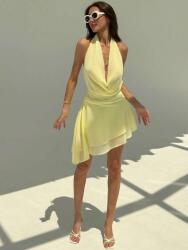 Shein Sárga 2W1 Ben Overálló Ruha (M)