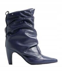 Bronx Sötétkék Bokacsizma Fodros Hatással 37 T7D (34371-D)