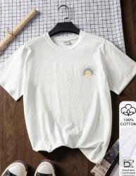 Shein Fehér Rövid Ujjú Póló (2XL)