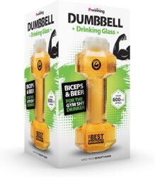  Hantel Söröskorsó 600ml Ajándék Testépítő Fiúnak (15540)
