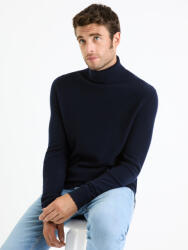 Celio Тъмносин мъжки кашмирен пуловер с ролка Celio Jehigh Celio | Sin | МЪЖЕ | S