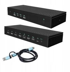 Orbi-Tech I-tec Universal dokkoló állomás 5x 4K/60Hz Display Power Delivery 100W (CA5MONITORDOCKPD)