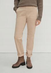 comma Bézs Színű, Egyenes Szabású 7/8-OS Nadrág (32-es méret) (407613)