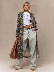 Missguided Klasszikus Állatmintás Kabát (XL) (597813)