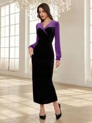 Shein Velúr Ruha Boríték Nyakkivágással (s)