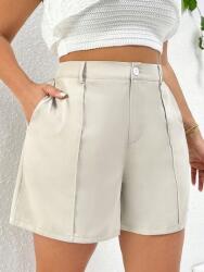 Shein Bézs Cipzáras Rövidnadrág (2XL)