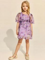 Shein Lila Virágmintás Ruha (5L)